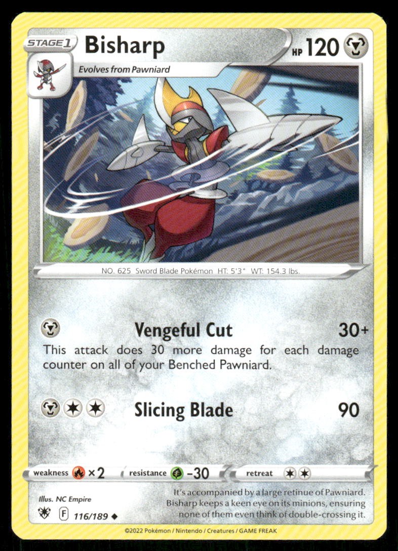 Bisharp 116/189 - Astral Radiance - Uncommon NM