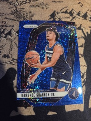 2024-25 Panini Prizm Terrence Shannon Jr #244 Blue Sparkle /144