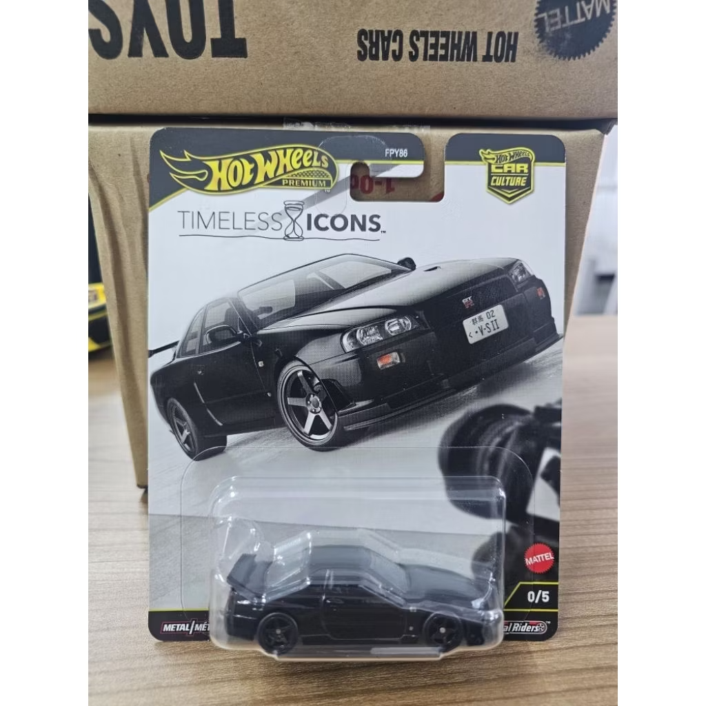 CHASE - Hot Wheels 2025 Timeless Icons - V-Spec II Nissan Skyline