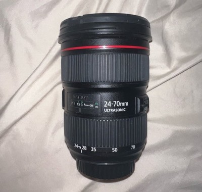 Canon EF 24-105mm F/4 II USM lens black. 1380C002