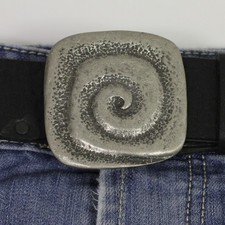Belt buckle snail silver rustic buckle belt buckle removable clasp