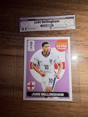 Jude Bellingham — Panini FIFA World Cup 2026 Regular Extra sticker