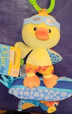 NEW Infantino Dylan the Surfer Duck Stroller / Crib / Car Seat / Sensory Toy