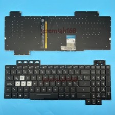 For ASUS TUF Gaming FX705D FX705G FX705A FX705DD Latin Keyboard Backlit Black
