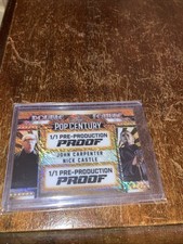 2025 Leaf Pop Century 1/1 John Carpenter Nick Castle Gold Foil Rare Halloween