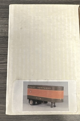 #ad #ad Berkshire Valley Models HO Scale #257 24’ Round Nose Dry Van Great Northern $24.99