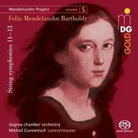 Mendelssohn Project Vol. 5 | Mikhail Dogma Chamber Orchestra/Gurewitsch | CD
