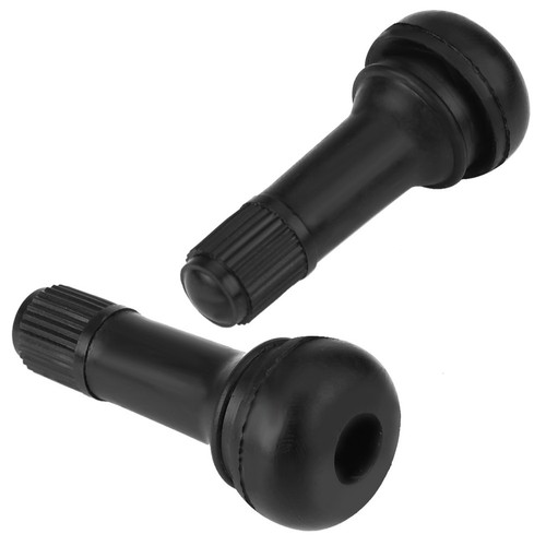10 Pezzi Valvole in Gomma, TR413/TR413 Valvola per Pneumatici Tappo Stelo Valvola Pneumatico Valvole in Gomma Snap-in Universal Gomma Pneumatici Valvola Nero Valvola in gomma per cerchioni Per Moto