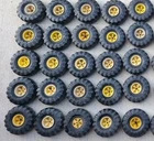 VINTAGE MIGHTY TONKA XMB-975 WHEELS LOT OF 8