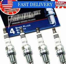 4 x Spark Plugs BKR8EIX Colder Heat Range 8 Fits For Race Tuned Modifi