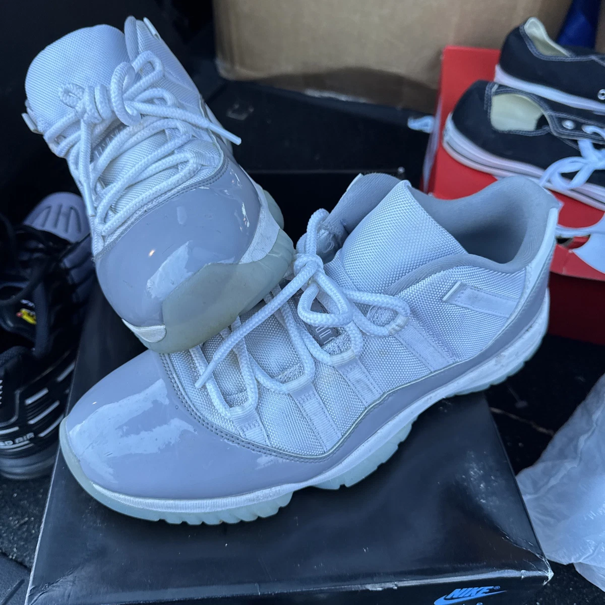 Jordan 11 Retro Low Cement Grey for Sale | Authenticity Guaranteed