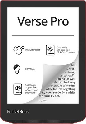 Pocketbook Verse Pro schwarz mit Schutzhülle