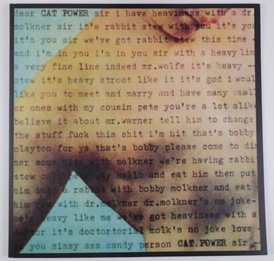 Cat Power - Dear Sir-  Plain Recordings 102 Vinyl LP 2001 -VG+/EX