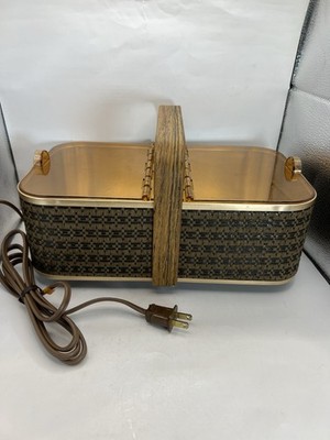 Vintage Salton Hot Basket Warmer Model #BH-5 Keep Your Buns Warm