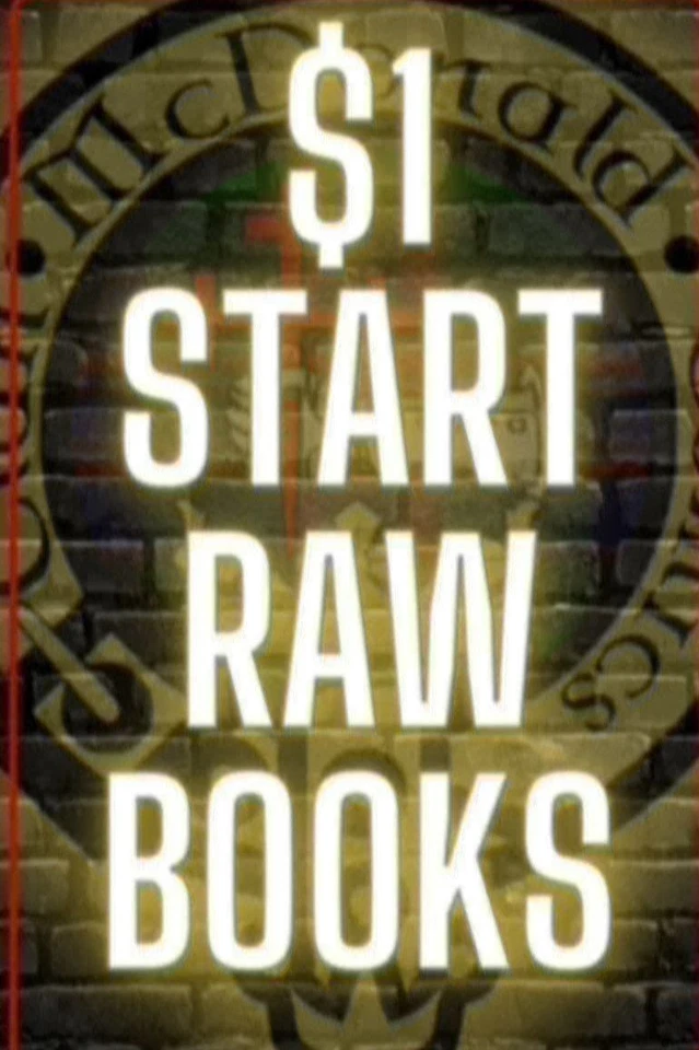 $1 START RAW BOOKS
