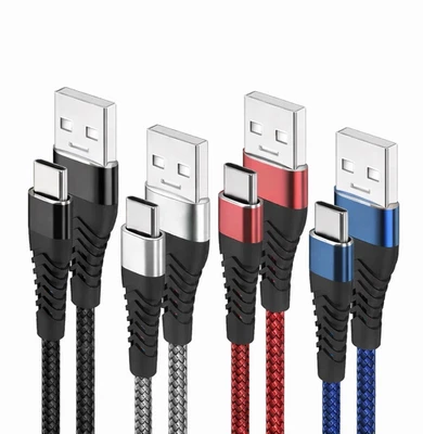 USB Typ C Schnellladekabel Datenkabel Lade Kabel für Samsung Huawei Xiaomi Handy - Bild 1 von 4