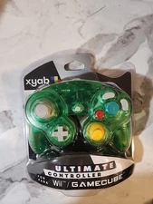 Nintendo GameCube And Wii Controller Jungle Green Branded Wired New and Sealed