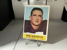 1964 Philadelphia - Dick Schafrath #40 (RC)