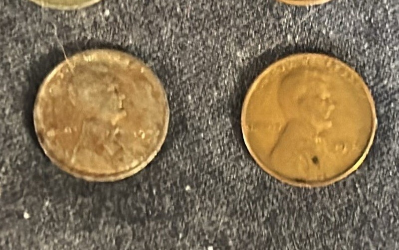 Lot of 2 Lincoln Wheat Pennies