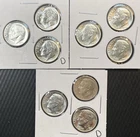 Roosevelt Dime Lot of 9 - BU -  Mixed Dated/ MM- 90% - (L455)