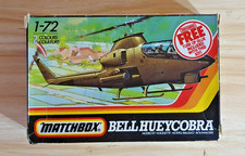 MATCHBOX PK-9 BELL HUEY COBRA Helicopter 1/72 Model Kit - checked complete