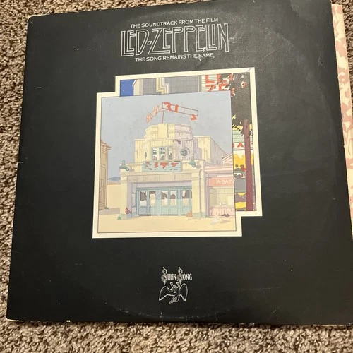 Led Zeppelin The Song Remains The Same 2 LP Vinyl Soundtrack 1976 Rock