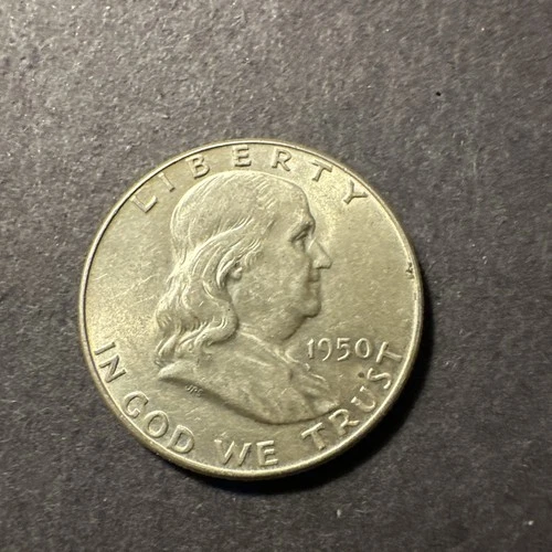 Estate Sale 1950P Franklin Half Dollar, AU