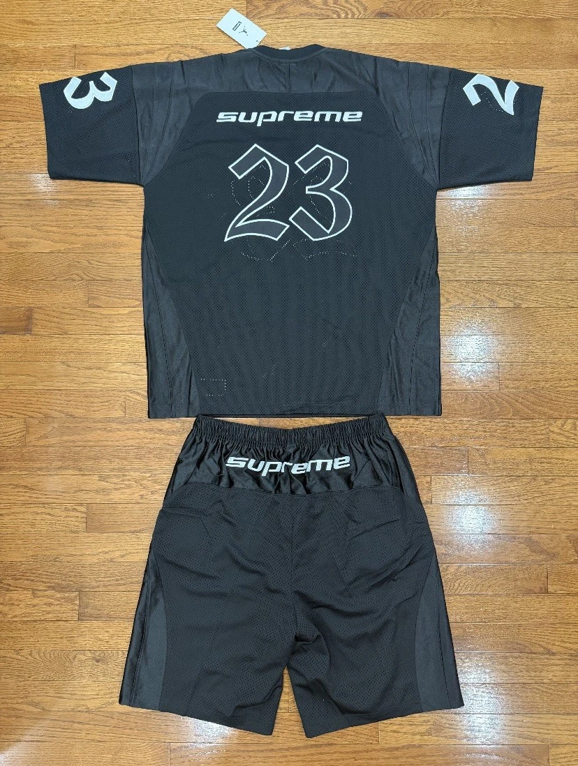 Supreme Black Jersey Activewear Tops for Men for Sale | Shop Men's