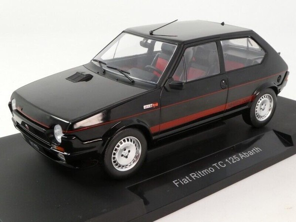 Modelcar - Fiat Ritmo Tc 125 Abarth 1980 Schwarz - 1/18 - MOD18418-image