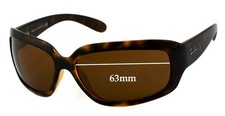 SFx Replacement Sunglass Lenses fits Ray-Ban RB4102 - 63mm Wide