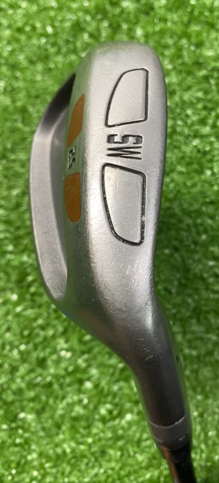 Pro Select Trans Steel Tungsten Sand Wedge / Steel ~34.5" / NEW GRIP / xx7805 - Image 3 of 4