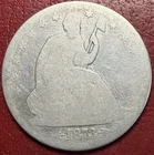 1873 Seated Liberty Half Dollar, Better Date, Free shipping