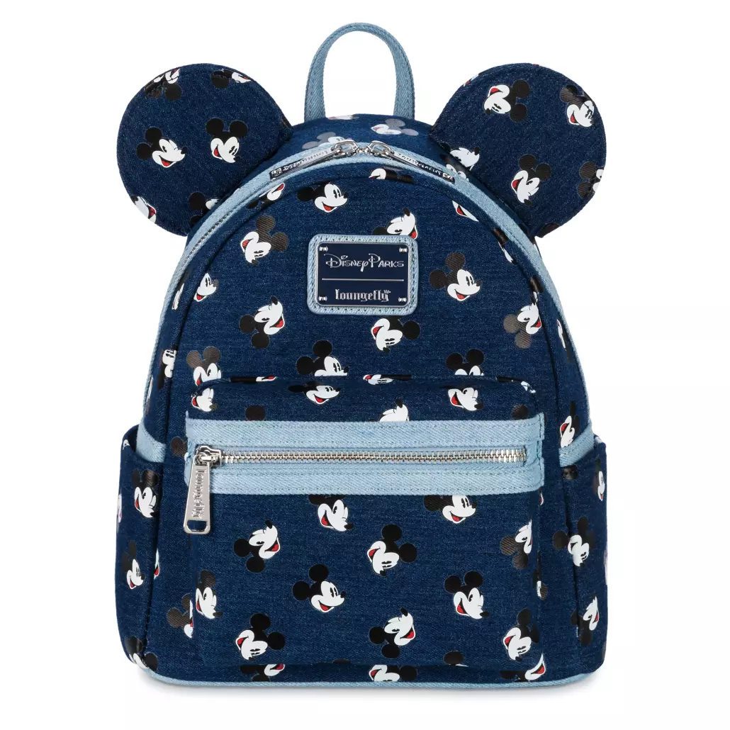 Mickey Mouse Denim Mini Backpack Disney & Loungefly, Minnie