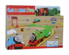 Locomotiva 23 Pezzi Trenino Gioco Giocattolo Bambini sar