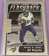 2020 Panini Absolute ADRIAN PETERSON Fantasy Flashback Chrome Insert #FF-AP