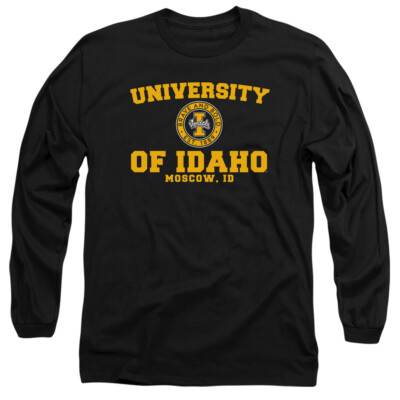 University of Idaho Adult Long Sleeve T-Shirt Vandals Circle Logo