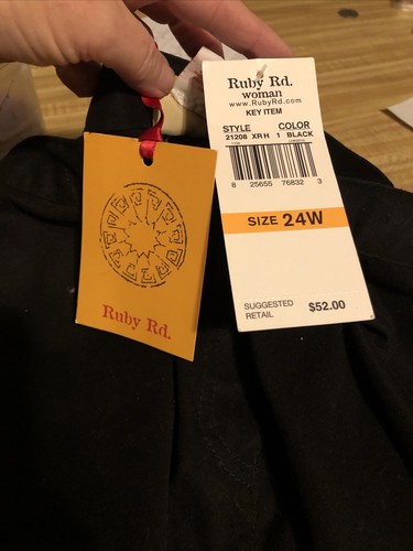 3x ruby rd Black Pants NWT - Picture 6 of 9
