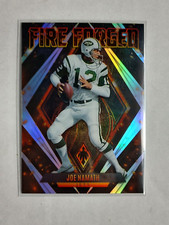 2022 Panini Phoenix Fire Forged #FF-4 Joe Namath New York Jets
