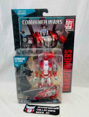 Transformers Combiner Wars Deluxe Class Blades MOSC Comic IDW Defensor #2