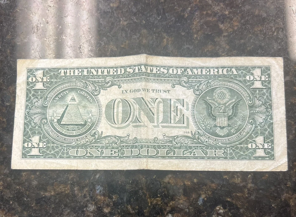 1995 One Dollar ($1) Bill - Image 2 of 2