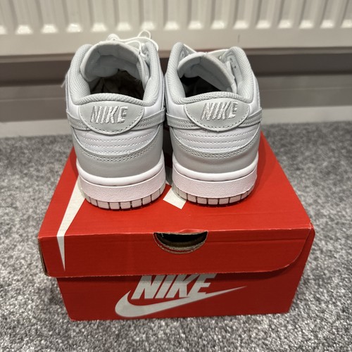 Nike Dunk Low White And Grey Photon Dust Damen Sneaker UK 5 EU40,5 - Bild 3 von 6