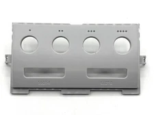 Nintendo Gamecube Controller Port Faceplate Cover Grey NO YELLOWING New