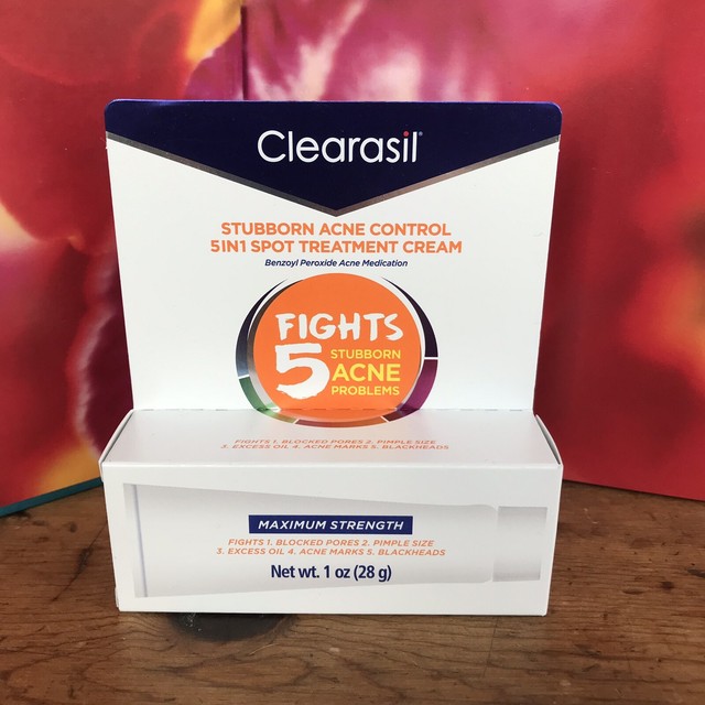 clearasil spot cream