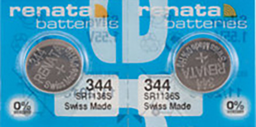 RENATA 344 - SR1136SW - Zilveroxide Knoopcel - horlogebatterij - 1.55V -1 (EEN) stuks