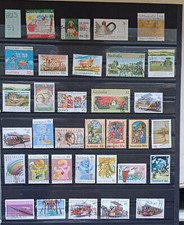 lot timbres oblitérés Australie