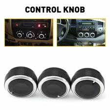 Set of 3 Fits for Toyota Tacoma 05-15 Control Knobs Dials Heater A/C Fan OXILAM