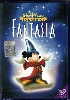 FANTASIA OLOGRAMMA TONDO Z3-DV 0006 Dvd  ^^^ SIGILLATO ^^^ 1^ Ed. WALT DISNEY