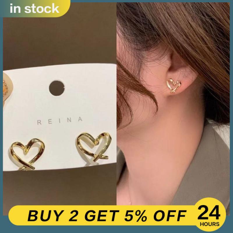 Mini Stud Earrings For Women Heart Star Butterfly Pearl Stud Earrings Jewelry Wo