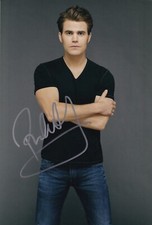 PAUL WESLEY signed autograph 20x30cm VAMPIRE DIARIES in person autograph ACOA