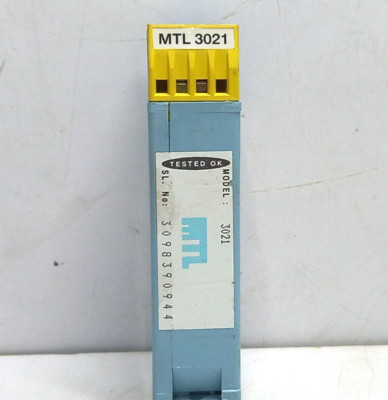 MTL 3021 Solenoid Alarm Driver MTL3000 Series Umax Out   28V Imax Out   93mA